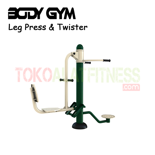 AFO 36 Alat Fitness Outdoor Leg Press Twister - Alat Fitness Outdoor Gorefit Leg Press & Twister
